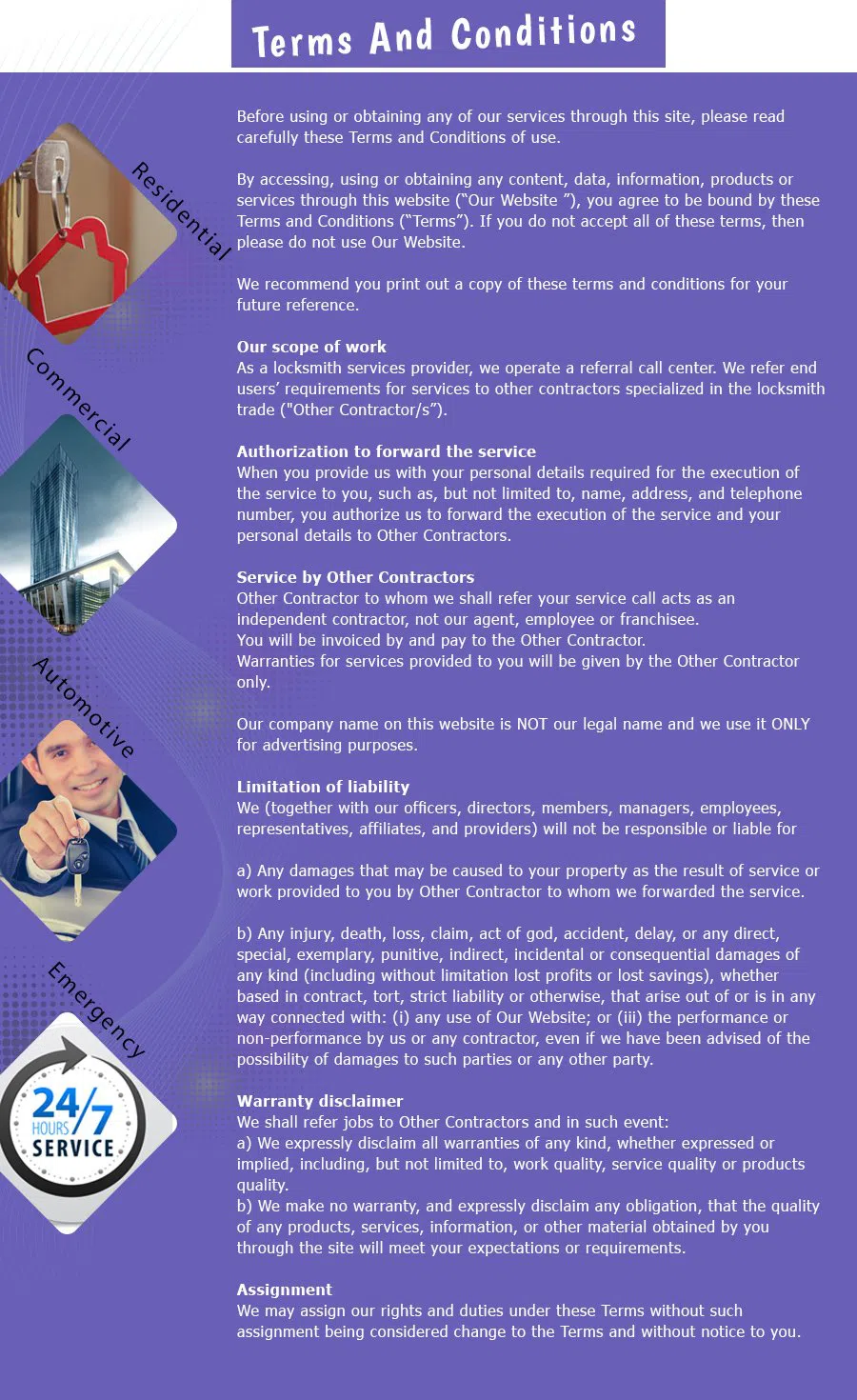 Cedar Grove Locksmith Store, Cedar Grove, NJ 973-310-9092 - terms-and-condition-n-19